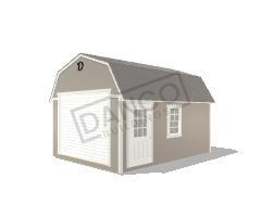 Lofted Barn Garage 12x16