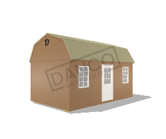 Side Lofted Barn 10x16