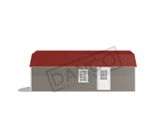 Corner Porch Lofted Barn Cabin 12x28 - Image 4