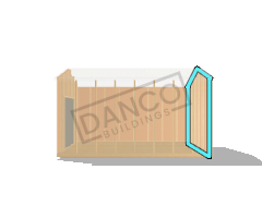 Extra Economy Metal Utility 10x16 - Image 3