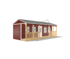 Side Porch Cabin 12x28
