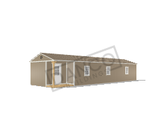 Corner Porch Cabin 14x50