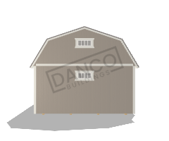 Corner Porch Lofted Barn Cabin 14x50 - Image 5