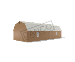 Side Lofted Barn 16x40
