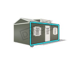 Dormer Shed 12x20/241205