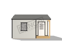 Corner Porch Cabin 10x16 - Image 3