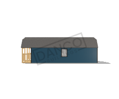 Lofted Barn Cabin 12x32 - Image 3