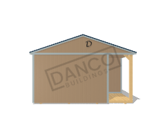 Corner Porch Cabin 16x24 - Image 6