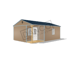 Corner Porch Cabin 16x24