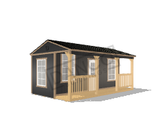 Side Porch Cabin 12x20