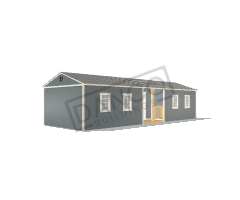 Center Side Porch Cabin 14x40