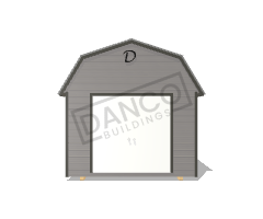 Extra Economy Lofted Barn 10x16 - Image 6