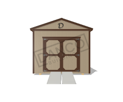 Economy Wood Utility 10x16 - Image 6