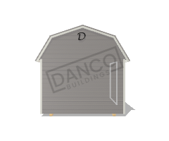 Extra Economy Lofted Barn 10x16 - Image 6