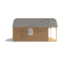 Lofted Barn Cabin 12x20 - Image 4