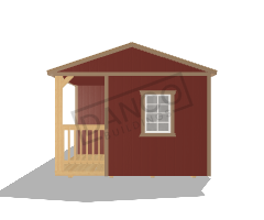 Corner Porch Cabin 12x24 - Image 5