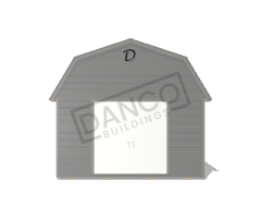 Extra Economy Lofted Barn 12x24 - Image 6