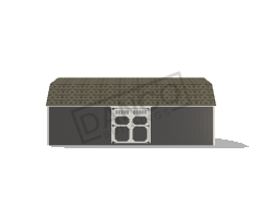 Side Lofted Barn 14x28 - Image 3