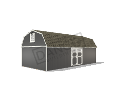 Side Lofted Barn 14x28