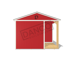 Corner Porch Cabin 12x24 - Image 6
