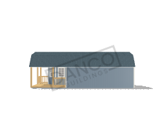 Deluxe Lofted Barn Cabin 12x32 - Image 3