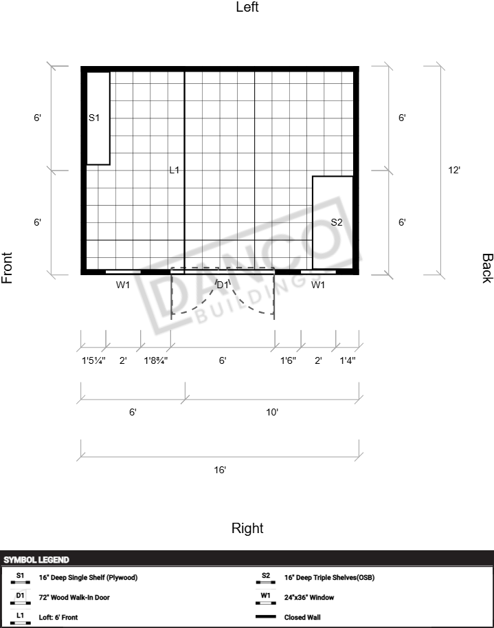 Garden Shed 12x16 - Image 2