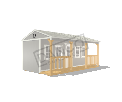 Side Porch Cabin 12x20