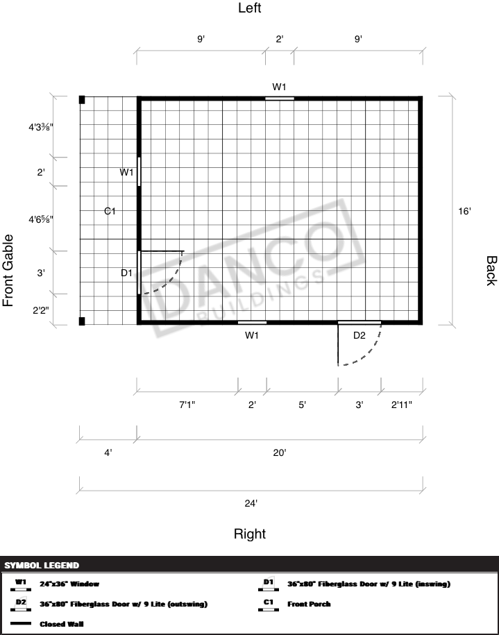 Standard Cabin 16x24 - Image 2