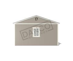Center Side Porch Cabin 16x24 - Image 6