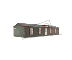 Dormer Shed 16X60/250126