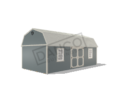 Side Lofted Barn 12x24