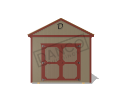 Economy Wood Utility 10x12 - Image 6
