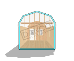 Lofted Barn Cabin 10x20 - Image 5