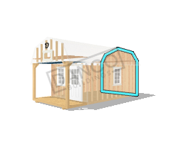 Lofted Barn Cabin 10x20