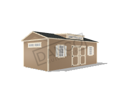 Dormer Shed 12x24