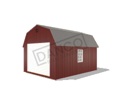 Lofted Barn Garage Premium 12x16