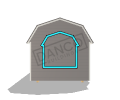 Extra Economy Lofted Barn 10x16 - Image 5