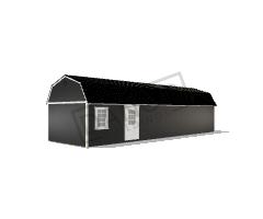 Side Lofted Barn 12x40