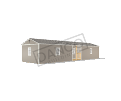 Center Side Porch Cabin 14x50