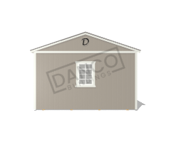 Center Side Porch Cabin 14x50 - Image 6