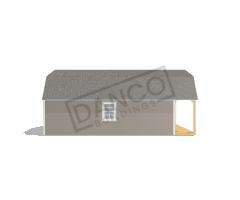 Lofted Barn Cabin 16x28 - Image 4