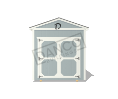 Economy Wood Utility 8x12 - Image 6