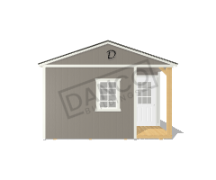 Corner Porch Cabin 14x32 - Image 6