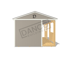 Side Porch Cabin 12x20 - Image 6