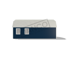 Extra Economy Lofted Barn 12x24 - Image 3