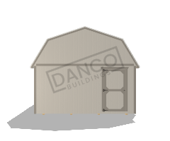 Corner Porch Lofted Barn Cabin 14x20 - Image 5