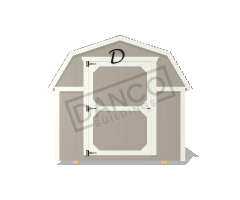 Short Wall Barn 8x12 - Image 6