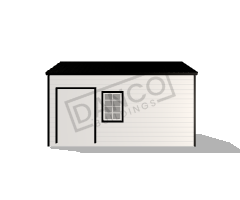 Extra Economy Metal Utility 12x16 - Image 3