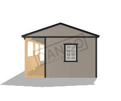 Side Porch Cabin 14x44 - Image 5