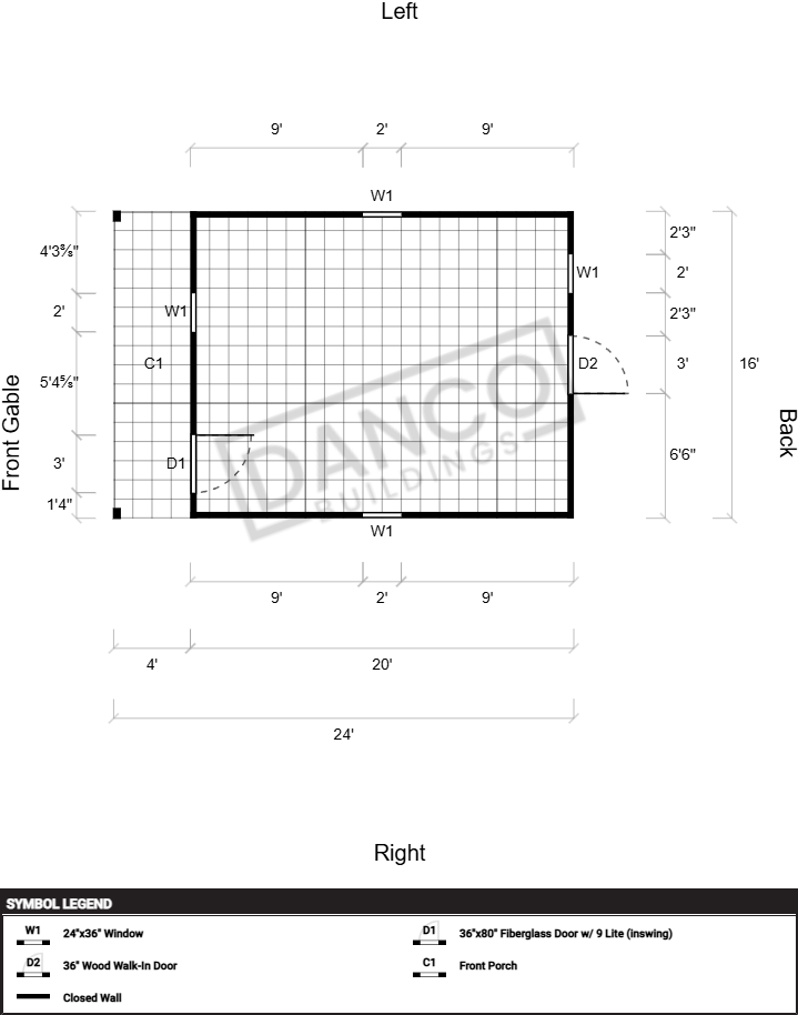 Standard Cabin 16x24 - Image 2